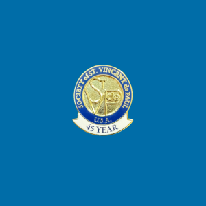 SVDP 45 Year Pin