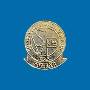 SVDP 50 Year Pin