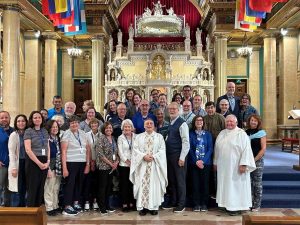 Vincentians at the St. Vincent de Paul Chapel in Paris, France
