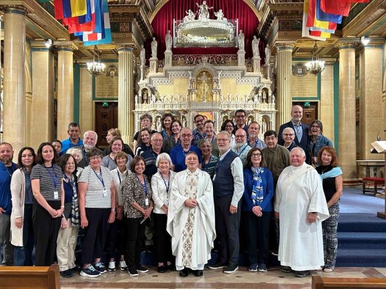 Vincentians at the St. Vincent de Paul Chapel in Paris, France