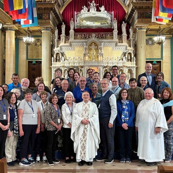 Vincentians at the St. Vincent de Paul Chapel in Paris, France